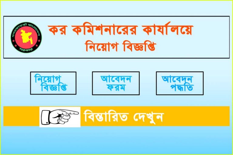 Tax Commissioner Office job circular