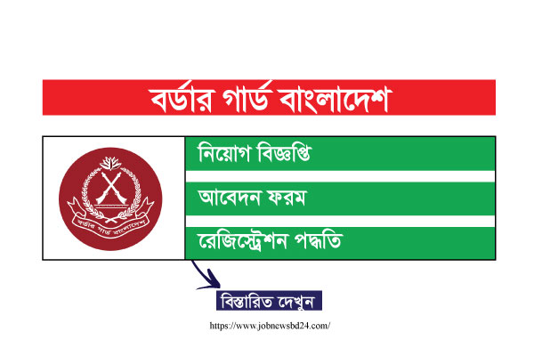 Border Guard Bangladesh Job Circular