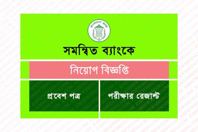 Combined bank Job Circular