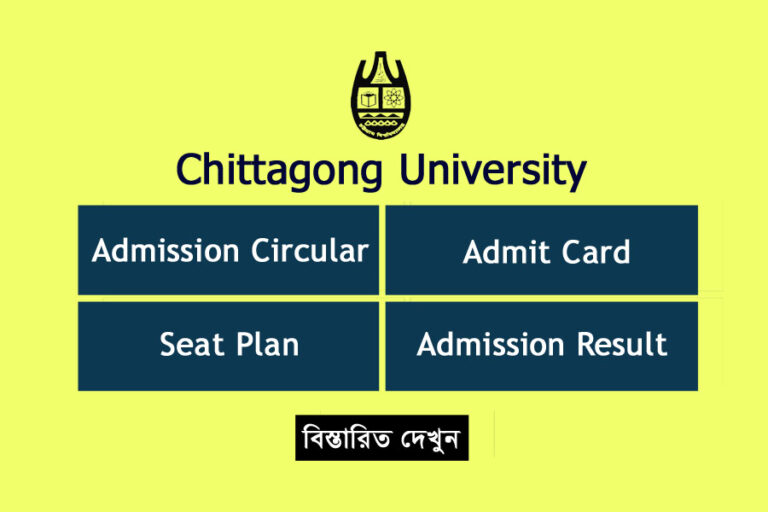 chittagong university admission circular